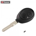 Yiqixin For Land Rover 2 Button Remote Car Key Cover Case Replace Fob For Land Rover Sport Lr3 Discovery 2 Td4 Td5 Vehicle - Car