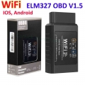 New ELM 327 V1.5 WIFI OBD2 WIFI Scanner Auto ODB2 ELM327 V1.5 WIFI For Android/IOS OBD 2 OBD2 Car Diagnostic Auto Tool|Code Read