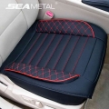 Pu leather Seat Cover Universal Car Interior Parts Accessories Four Seasons Car Seat Protection Pad Front Back Seat Covers|Autom