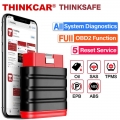 Thinkcar ThinkSafe OBD2 Scanner Professional Automotive Full System 5 Reset OBD 2 Code Reader Diagnostic Tools For Android IOS|A