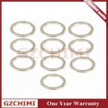 N0138157 10PCS Auto Engine Oil Drain Plug Gasket For audi VW 14X20X1.5mm Oil Pan Screw Washer 14MM Metal Washer Gasket 408300330