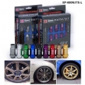 D1spec Jdm Billet Aluminium Wheel Racing Lug Nuts M12X1.25 / M12X1.5 , L:52mm 20pcs/set EP 650NUTS L|racing lug nuts|lug nutsrac