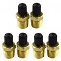 6pcs 1/4" Npt Brass Air Compressor Tank Fill Valve Schrader Screw Stype - Valves & Parts - ebikpro.com