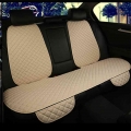 Car Seat Cover Front/Rear/Backrest Flax Seat Protect Cushion Automobile Seat Cushion Auto Chair Protector Pad Universal Size|Aut