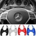 For Mercedes Benz Ml W166 Glk X205 Slk Cla Gla Cls C218 X218 Car Steering Wheel Shifter Paddle Extension Dsg Sticker Styling - S