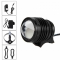 Zoomable Bicycle Light T6 LED Bike Front Lamp Super Bright Convex Lens Bike Headlight Cycling MTB Head lamp + 18650 Battery Pack