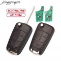 Jingyuqin Flip Remote Car Key 433mhz Pcf7941/7946 For Opel/vauxhall Astra H 2004-2009 Zafira B 2005-2013 Corsa D Vectra C 2/3b -