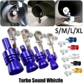 1PC Universal Sound Simulator Car Turbo Sound Whistle Vehicle Refit Device Exhaust Pipe Turbo Sound Whistle Car Turbo Muffler|Mu