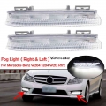 Car Front Led Drl Daytime Running Lamp Fog Light 12v For Mercedes-benz W204 W212 C250 C280 C350 E350 A2049068900 A2049069000 - S