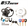 Ignition Switch Cap Lock Set With For Honda CBR600 F2 CBR900RR CBR919RR NSR250 MC18 MC21 CBR250 MC19 MC2 CBR400 VFR400|Motorbike