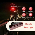 NEWBOLER 2600 mAh LED Taillight Bicycle USB Rechargeable Safety Warning Light Bike Rear Tail Light Light Flashlight For Bicycle|