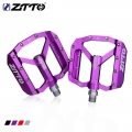 ZTTO MTB Road Bike Ultralight Sealed Pedals CNC Cycling Part Alloy DH XC Hollow Anti slip Bearings Du System mountain 12mm Axle|