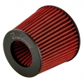 Universal 3'' Inch Car Filter Air 76mm Car Air Filter High Flow Intake Cold Air Turbo Air Cleaner Red Blue Silver Carbon