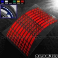 16x Motorcycle Wheel Rims Tire Decorative Decals Reflective Stripe Stickers Waterproof For Yamaha Yzf R1 R3 R6 R1m - Decals &