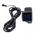 Electric Bicycle Voltage Display Handlebar Voltmeter Display For Scooter Electric Bike Bicycle E-bike Accessories - Electric Bic