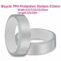 Bike Frame Stickers TPH Transparent Tape Film 3M 5M 10M For Mountain Road Bicycle Frame Protector 0.5mm Thickness|Bicycle Sticke