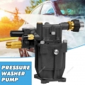 Pressure Washer Pump High Pressure 3000Psi Triple Piston OEM 19.05mm 220V 9LPM 50m Applicable Models 5.5/6.5/7HP| | - Officema