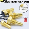 Universal 12V/24V Car Auto Truck Digital Water Temperature Sensor Sender 50K Head Plug 10MM 12MM 14MM 16MM Temp ElectricGauge|Nu