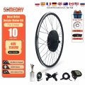 SOMEDAY Electric Bike Conversion Kit 48V 1500W Rear Rotate Wheel Hub Motor Brushless Gearless 20 29 Inch 700C For Ebike Bicycle