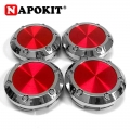 4PCS 66mm Car Wheel Center Hub Cap For Rays CE28 ZE40 TE37 Enkei RPF1 ADVAN Volk Racing Sport Rim Cap with Aluminum Sticker|Hub