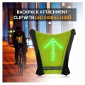 New 2020 Cycling Vest Reflective Safety LED Vest Turn Signal Bicycle Reflective Warning Vests with Windproof Ebikpro.com|Cy