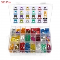 300pcs 5/7/10/15/20/25/30A Fuse Car Blade Fuse Assortment Assorted Kit Mini Small Size Blade Set Auto Truck Automotive Fuse|Fuse