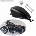 3.3 Gal Motorcycle Gas Fuel Tank w/ Cap Switch For Harley Sportster 1200 Iron 883 Forty Eight Custom Roadster Seventy Two 04 06|