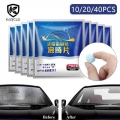 10/20/40 Pcs Car Windshield Wiper Glass Washer Car Wiper Solid Effervescent Tablet Auto Window Cleaning Car Windshield Cleaner -