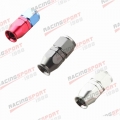 ADLERSPEED 6AN AN6 AN 6 Straight PTFE Swivel Hose End Fitting Fuel Line Aluminum Silver/Red Blue /Black|Fuel Supply & Treatm