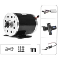 500W 1000W 24V 36V 48v DC Brushed Motor Kit Controller E bike Conversion Kit Electric Bike Scooter Skatebord Kit Motor MY1020|E