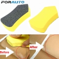 1pc For Car Leather Seat Auto Care Detailing Polishing Tool Car Nano Cleaning Brush Interior Cleaning Brush Felt Washing Tool -