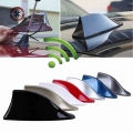 Auto Car Accessories Shark Fin Roof Antenna Aerial Fm/am Radio Signal Decoration Car Trim Universal - Aerials - Of