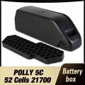 Battery box Battery Case Polly 5C Down Tube Downtube E bike Electric bike Battery Housing Nickle strips 21700 cells|Electric Bi