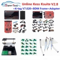 Kess V5.017 Red Pcb K-t..v7.020 4 Led Master K-tag 2.25 7.020 Led Bdm Frame Ecu Chip Tuning Tool Kess 5.017 2.80 Bdm Adapter - C