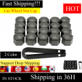 For Vauxhall Opel 20Pcs 19MM Car Nut Caps Car Styling Car Accessories Black Car Wheel Nut Cover Bolt Cap|Nuts & Bolts| - O