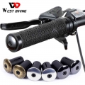 WEST BIKING 1 Pair Bicycle Grip Handlebar End Cap Lightweight Cycling MTB Road Bike Bar End Plugs For Bike Handlebar End Plugs|