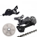 Shimano Deore M4100 10 Speed Groupset M4100 Shifter Cassette Sprocket And M4120 / M5120 Rear Derailleur Hg54 Chain Original Part