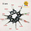 11 Pcs 3 Pcs Auto Car Plug Circuit Board Wire Harness Terminal Extraction Pick Connector Crimp Pin Back Needle Remove Tool|Mecha