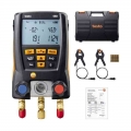 Testo 550 Gauge Refrigeration Digital Manifold Electic With 2pcs Clamp Probes 0563 1550 Manometro Digital Refrigerant Meter Set