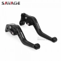 R6 Logo Short Clutch Brake Levers For YAMAHA YZF R6 1999 2021 YZFR6 2004 2006 2020 Motorcycle Accessories Adjustable CNC Handles