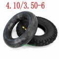 Motorcycle tyre 4.10/3.50 6 tire and inner tube for 49cc Mini Quad Dirt Bike Scooter ATV ,Buggy,Gas scooter, wheelbarrow|Tyres|