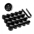 20Pcs Car Wheel Caps Protection Covers Caps Anti Rust Auto Hub Screw Cover Car Tyre Nut Bolt Exterior Decoration 17mm|Nuts &