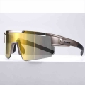 2022 New Cycling Glasses Polarized Sports Sunglasses 3 Lens Uv400 Protection Men Women Mtb Road Bike Eyewear Cycling Goggles - C