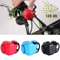 Bike Electronic Loud Horn 130 db Warning Safety Electric Bell Police Siren Bicycle Handlebar Alarm Ring Bell Cycling Accessories