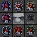 62mm 7 Color in 1 Racing Gauge GReddi Multi D/A LCD Digital Display Turbo Boost Gauge Car Gauge 2.5 Inch|car dash gauges|gauge s