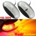 Truck Led Side Marker Lights Turn Signal 12V / 24V Car External Lights Warning Tail Light Trailer Truck Styling Car Accessories|