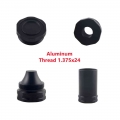 1.375x24 Aluminum End Cap Screw Cups Baffle Adpater 1/2x28 5/8x24 For Mst Car Oil Catching Cleaning Device Kits - Nuts & Bol