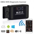 Hot Auto Car Fault OBD2 Diagnostic Tool Scanner Code Reader ELM327 WIFI Universal Tools Phone Connection for Android IOS|Electr