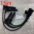 1Set Original Ignition Wires Spark Plug Cable For Buick Excelle 1.8 Chevrolet Captiva 2.4L Daewoo Nubira Tacuma OE# 96460220|Ign