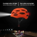 Intelligent Cycling Bicycle Helmet For Man Women Kids Bike Helmet Rechargeable USB LED Light For Mtb Electric Bicycle Scooter|Bi